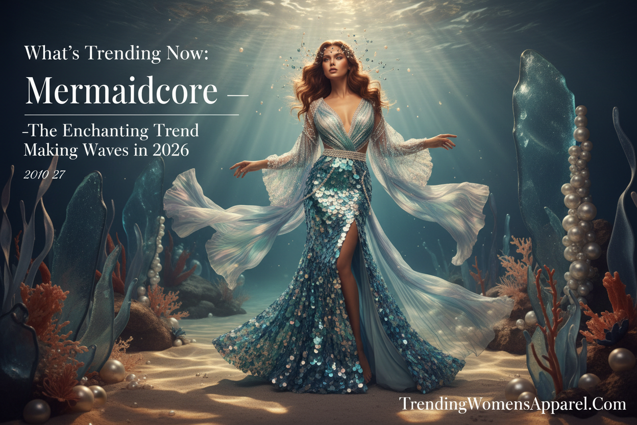 What's Trending Now: Mermaidcore — The Enchanting Trend Making Waves in 2026