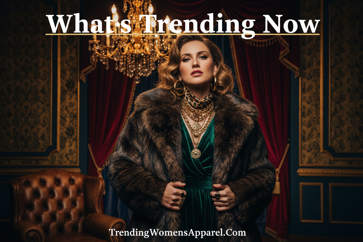 What's Trending Now — Mob Wife Aesthetic