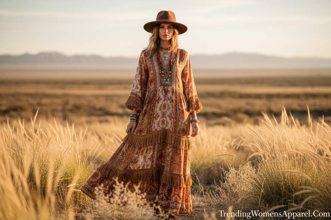 What's Trending Now: The Boho Revival — How 70s Fashion Is Dominating 2026