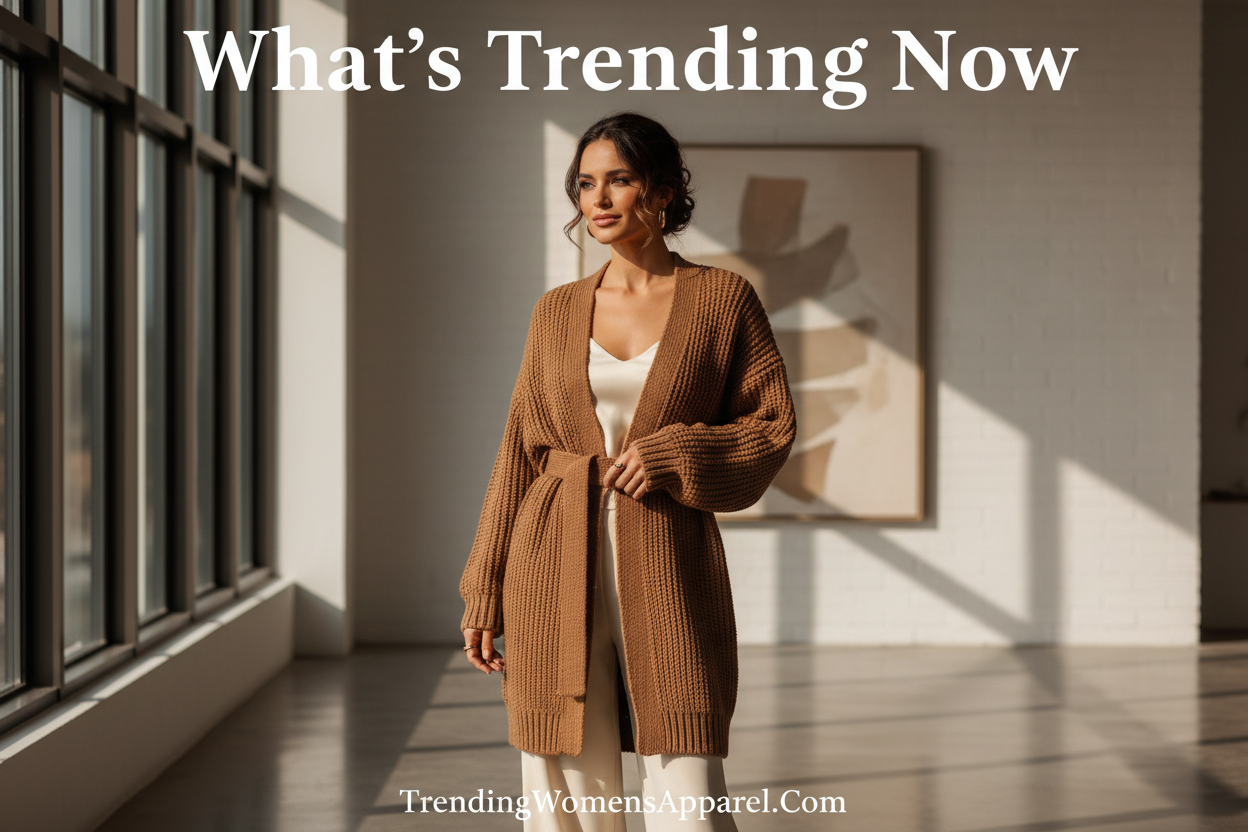 What's Trending Now: The Cardigan Is Fashion's Most Underrated Power Move