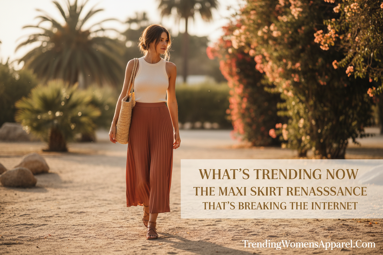 What's Trending Now: The Maxi Skirt Renaissance That's Breaking the Internet