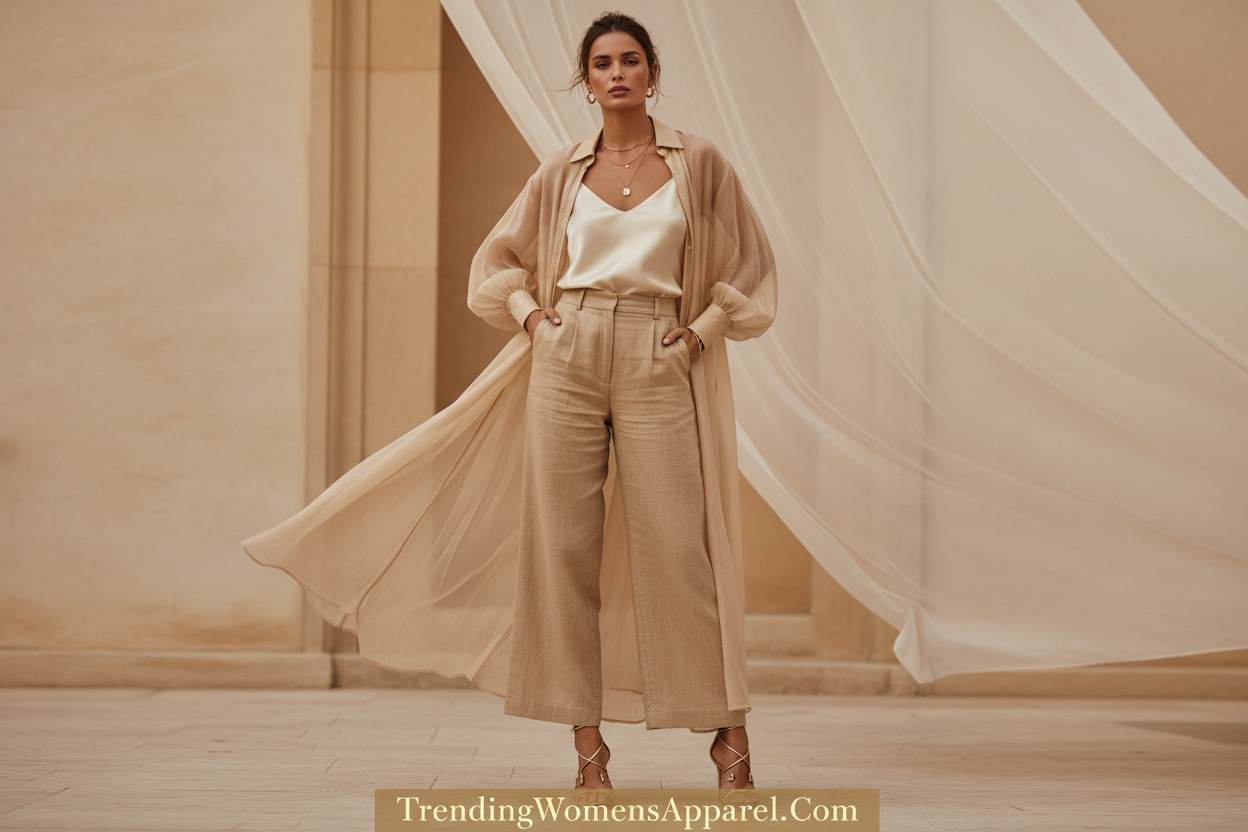 What's Trending Now: The Sheer Everything Trend — How to Wear It Elegantly